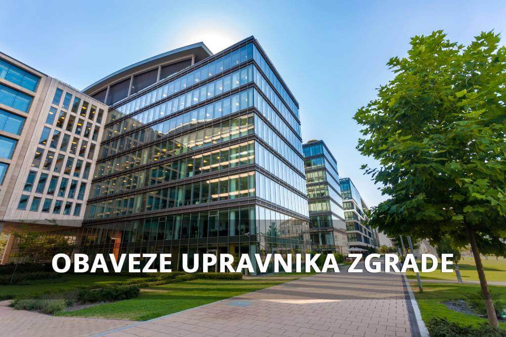 Upravnik zgrade obaveze