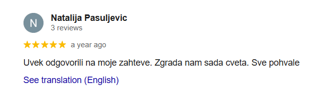 Recenzija za upravnika zgrade - Natalija Pasuljević