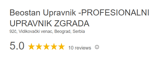 Recenzije upravnik zgrade (Reviews, Testimonijali)