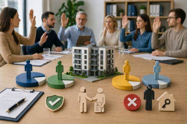 glasanje na skupštini stanara i donošenje odluka