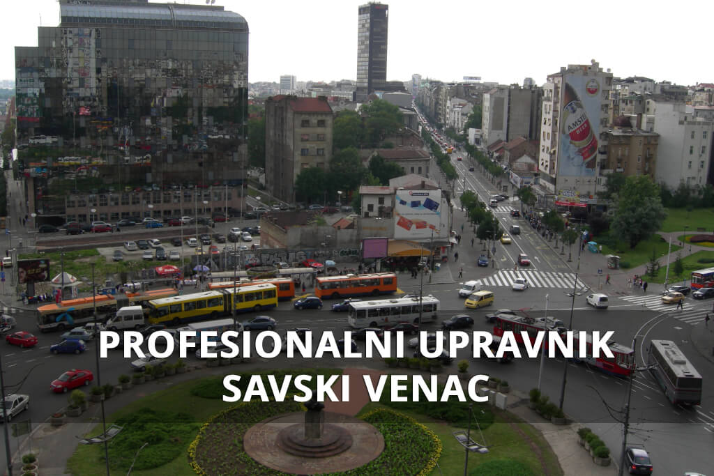 profesionalni upravnik zgrade Savski venac Beograd