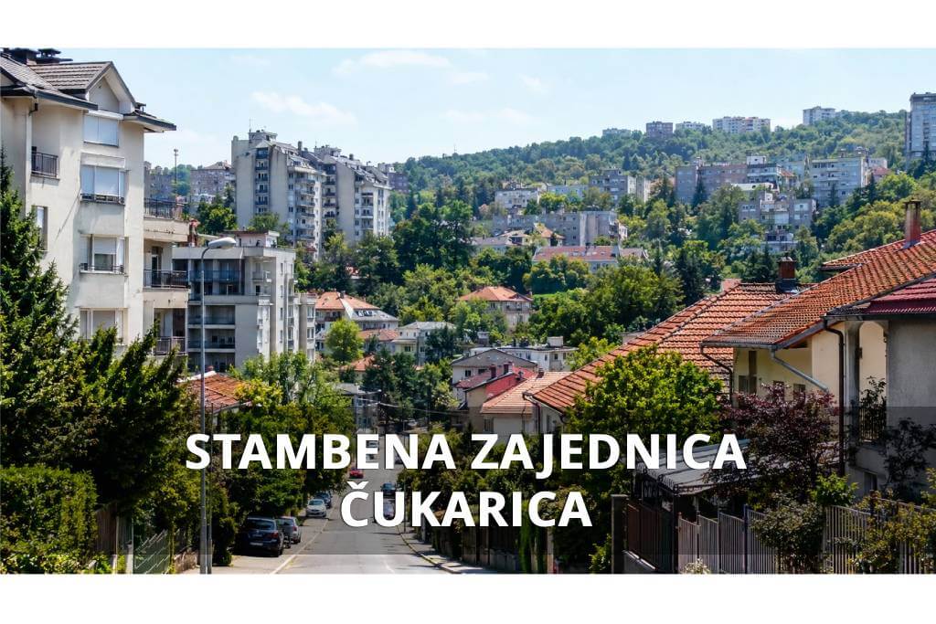 Zgrade na stambenoj zajednici Čukarica